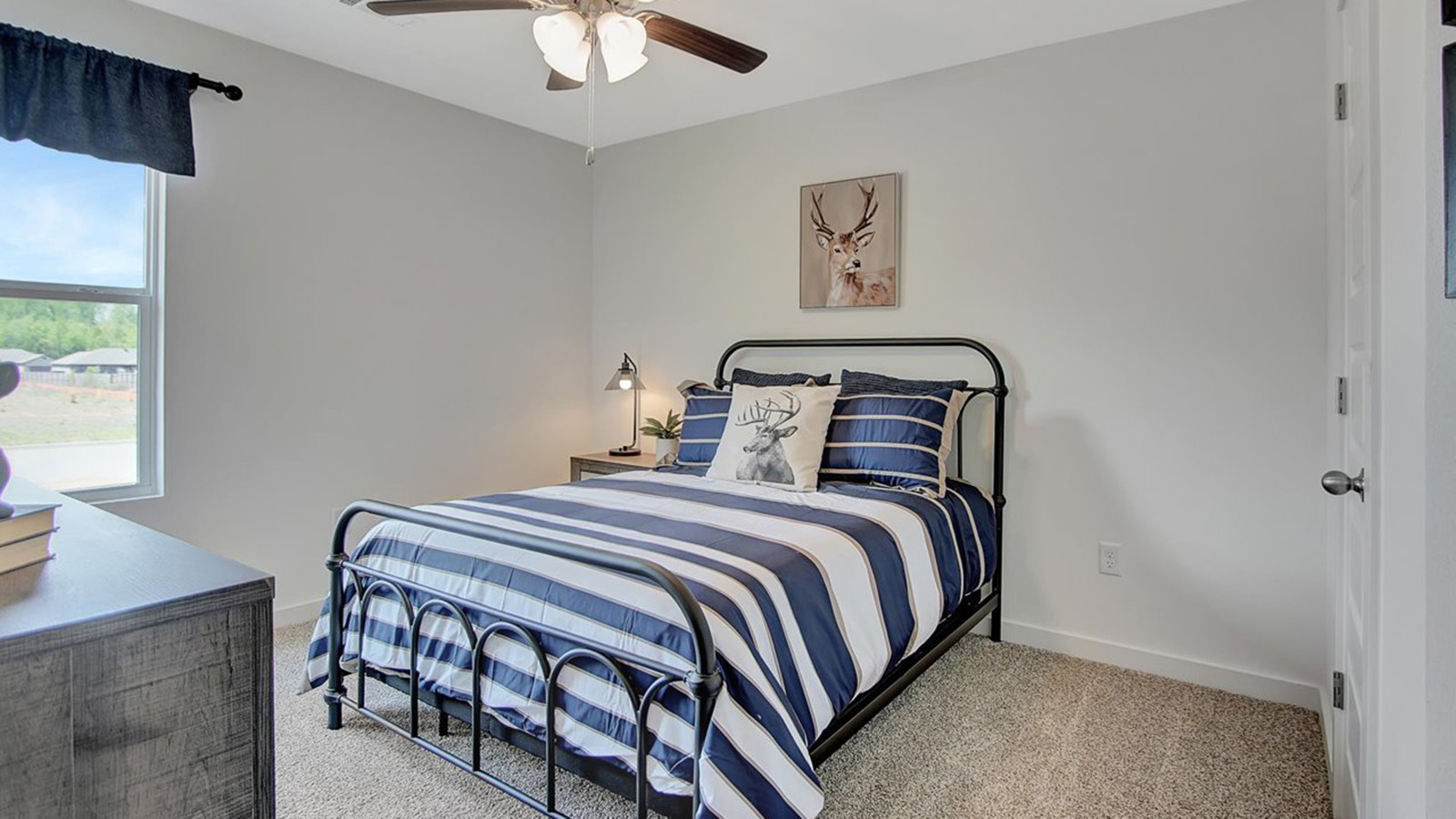 Bedroom 2 with bed