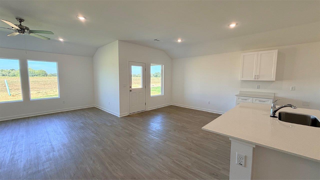 kitchen living room