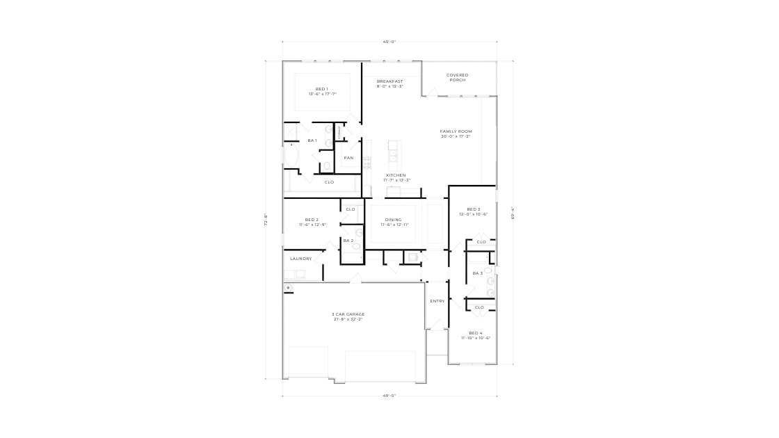 The Shoreline A Floorplan