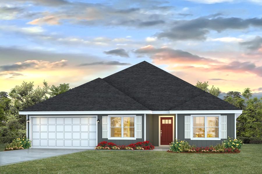 Floor Plan In Shoal River Landing Crestview FL D R Horton