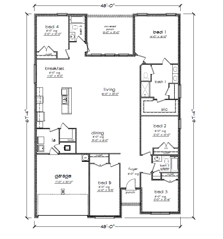 Sawyer Floorplan