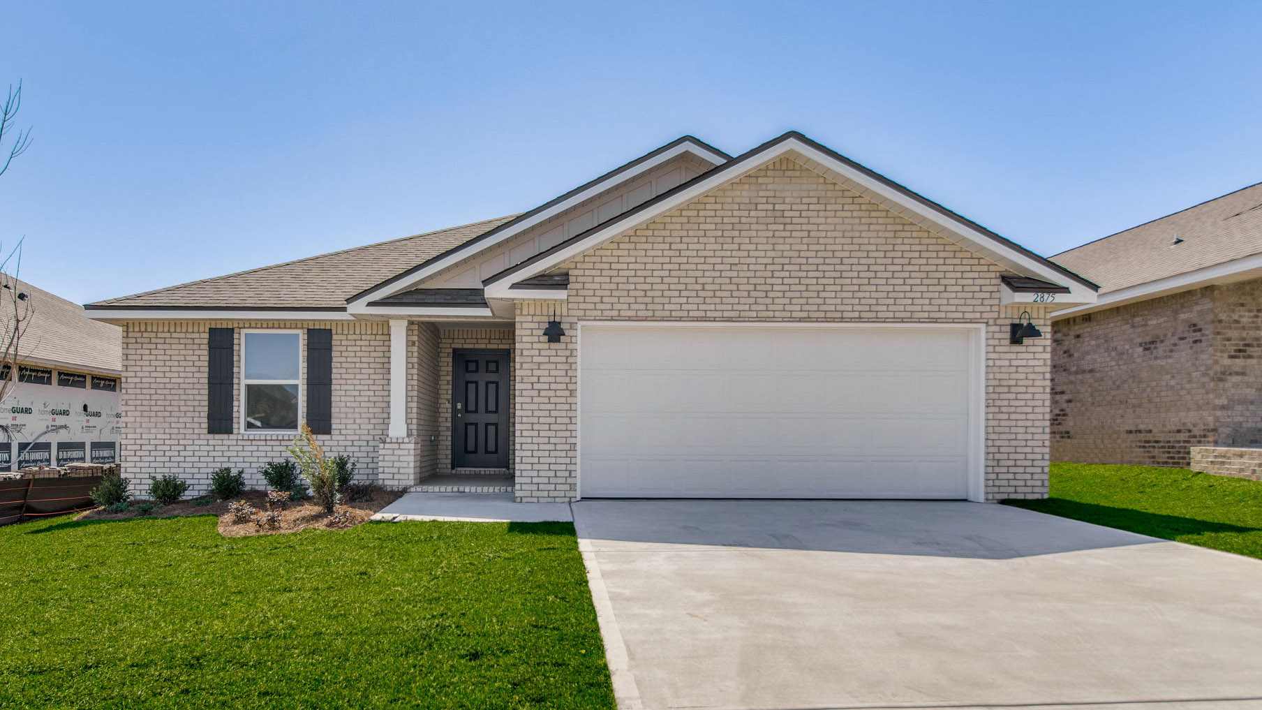 The Lismore A4 with brick exterior