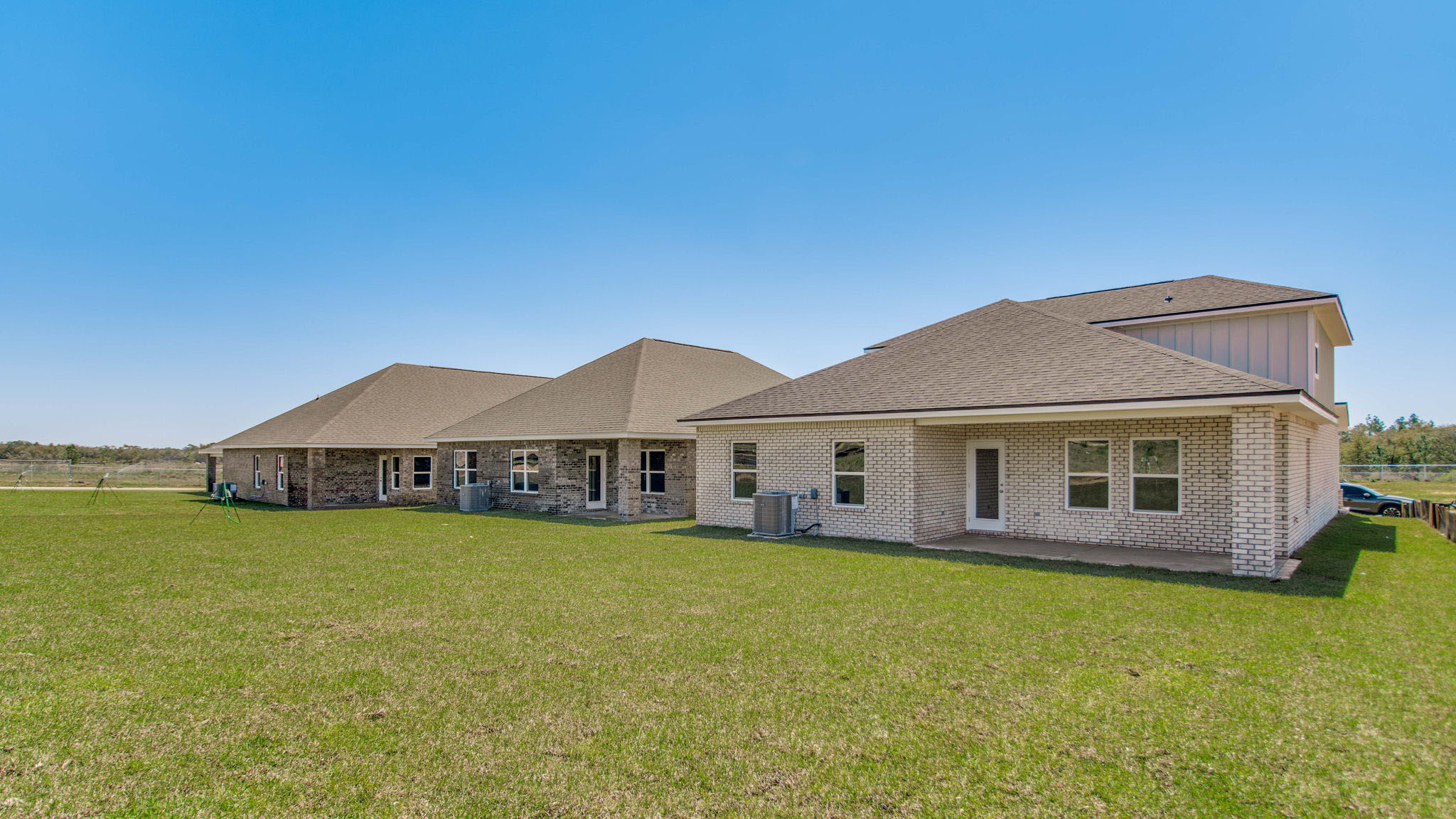 The Ozark C48 with brick and hardie exterior