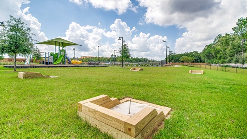 The Blackwater Reserve horseshoes game