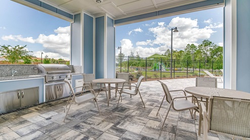 The Blackwater Reserve amenities grilling area