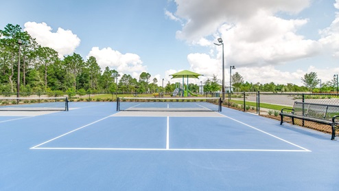 The Blackwater Reserve community pickleball courts