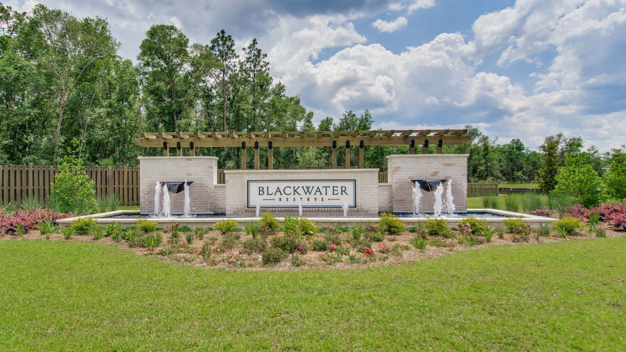 Blackwater reserve community sign