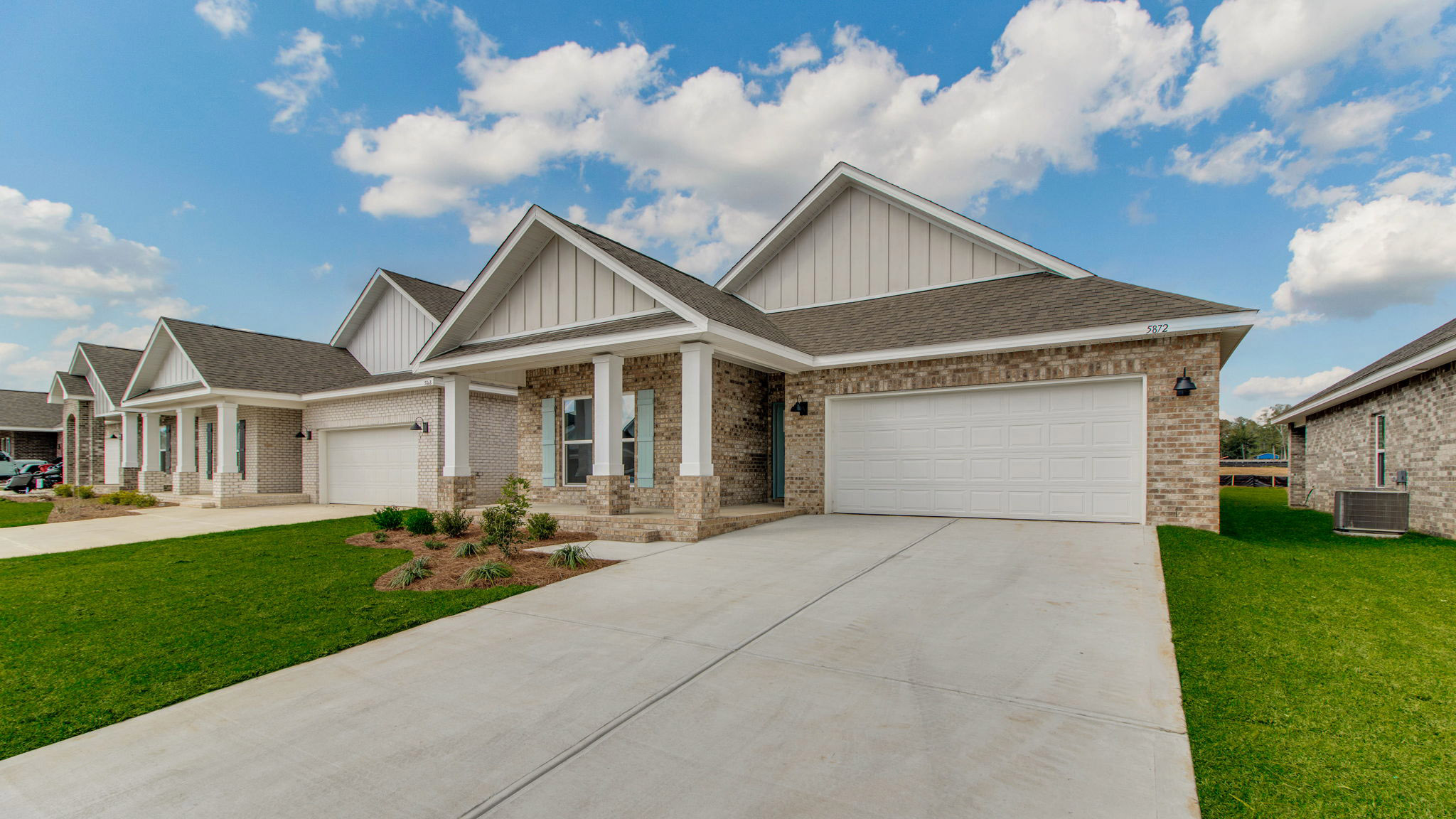 The Riverside C4 brick exterior