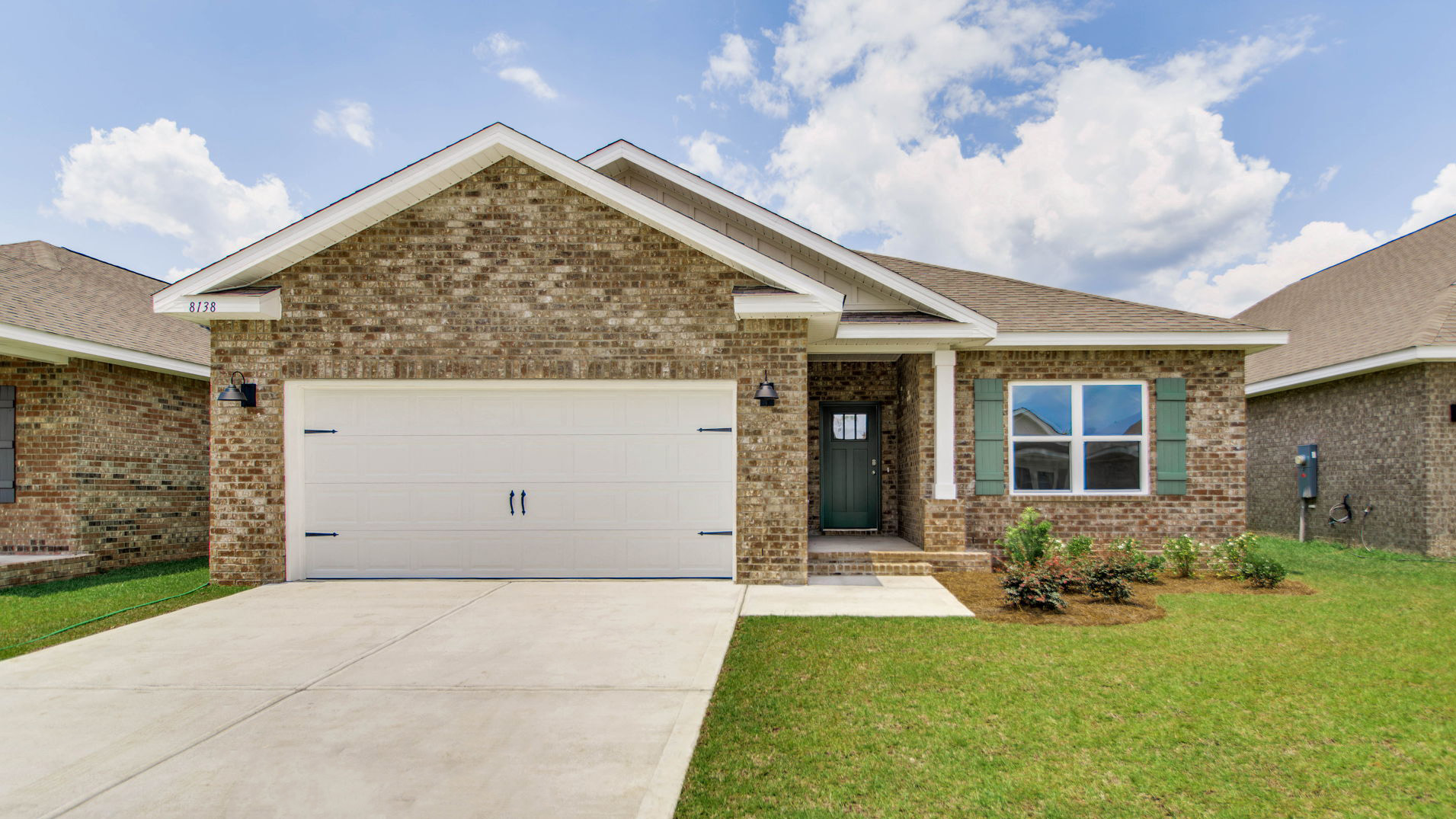 The Walker A4 with brick exterior