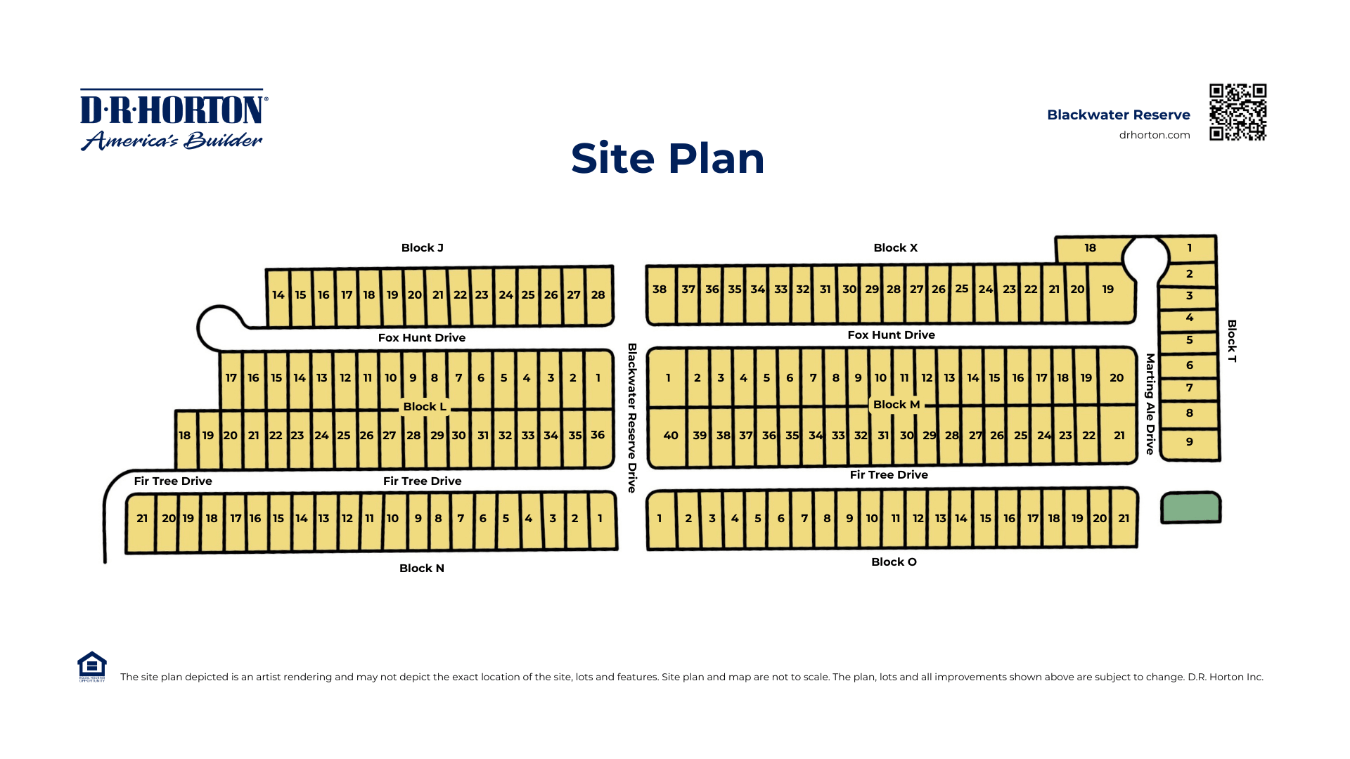 Static Lot Map