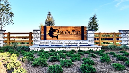 Marlin Place Sign