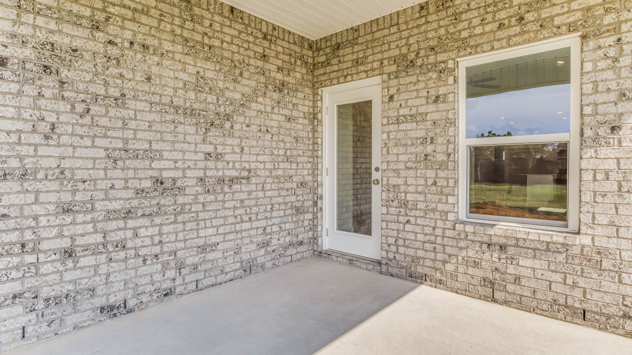 The Oakley with brick exterior