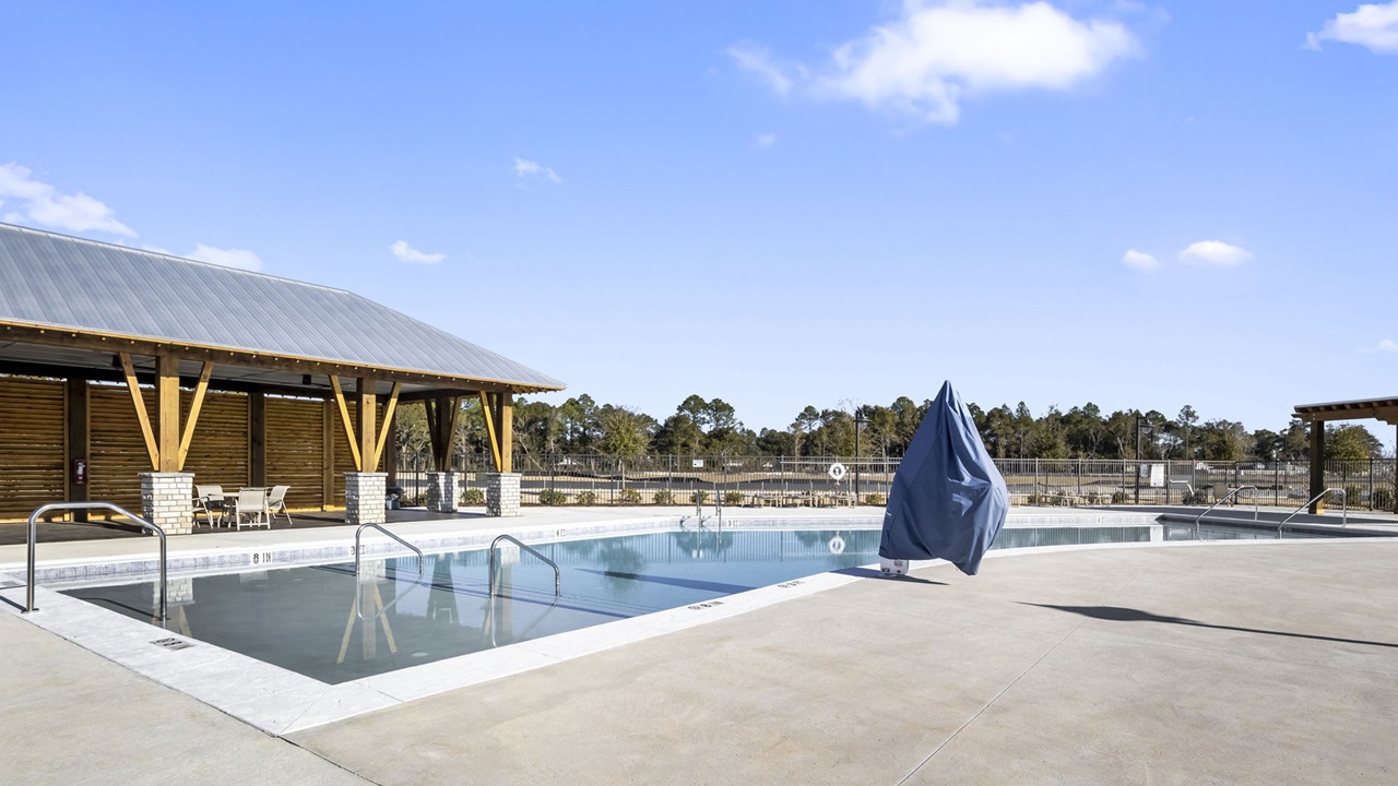 Pool and cabana website size