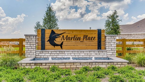 Marlin Place at Avalon Community Sign