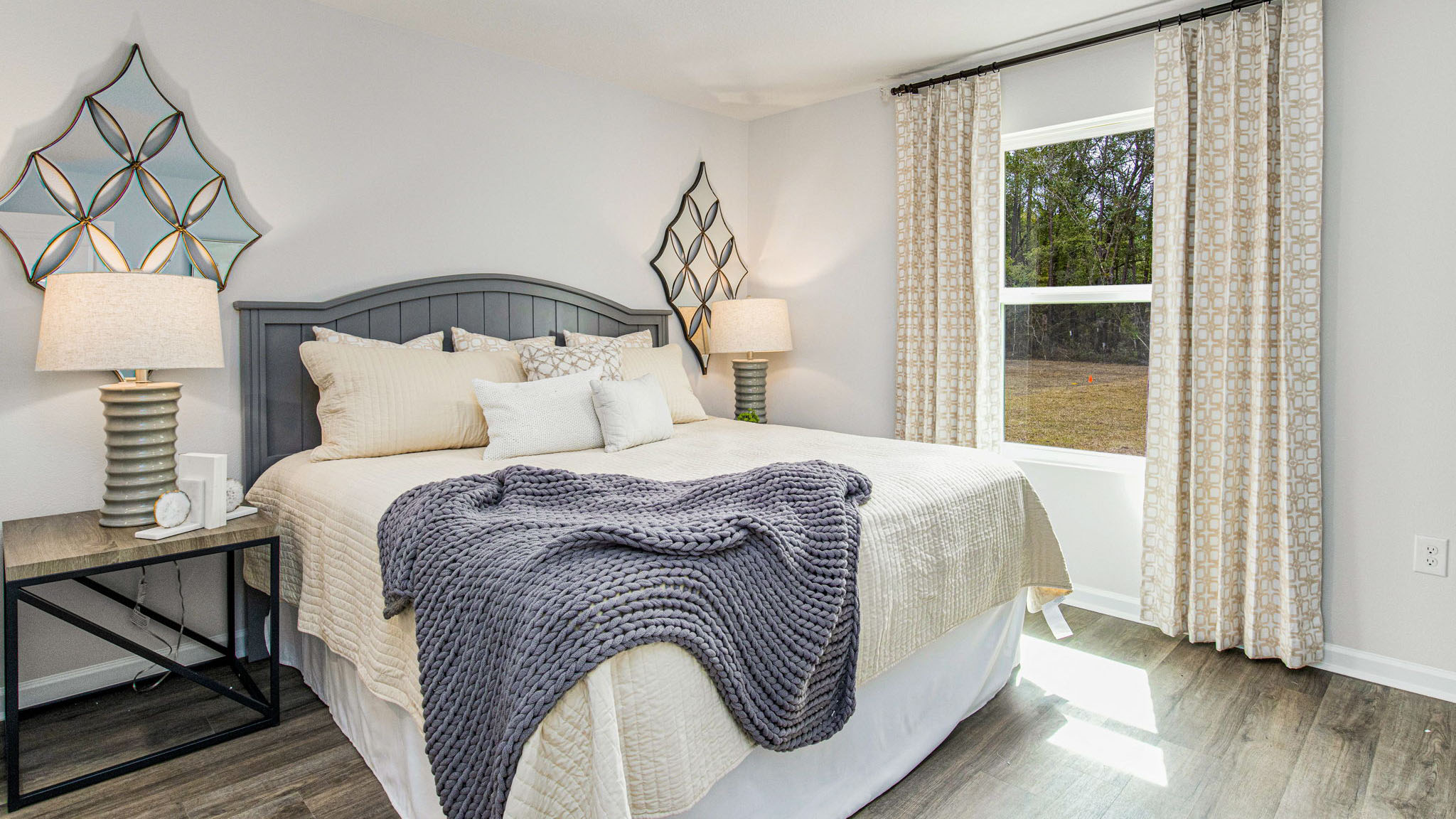 The Allanton floorplan primary bedroom with window