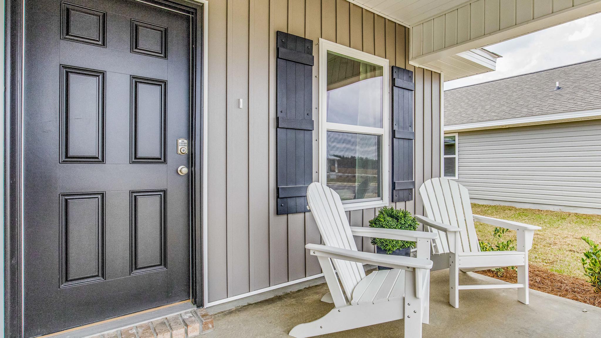 The Allanton floorplan front porch