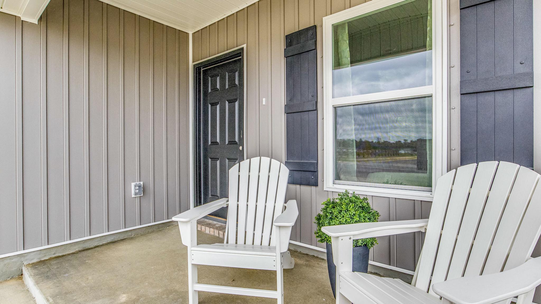 The Allanton floorplan front porch