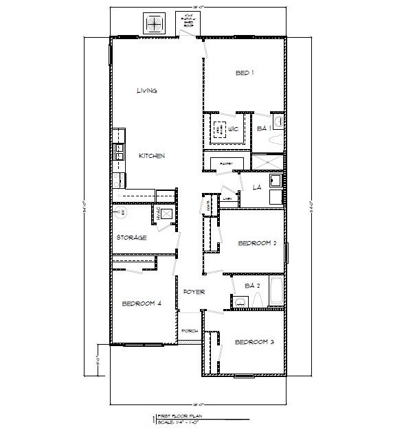 The Sullivan Floorplan