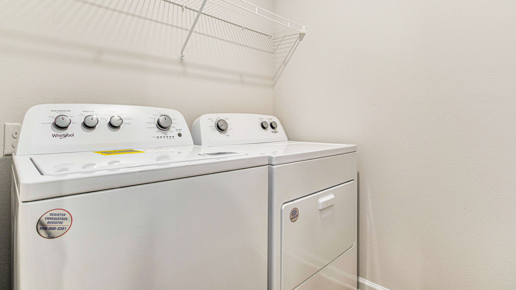 The Cali floorplan laundry room