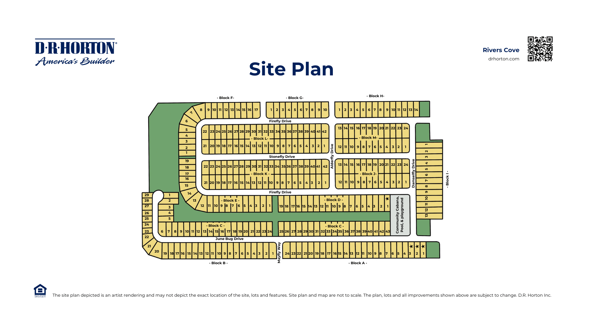Static Lot Map