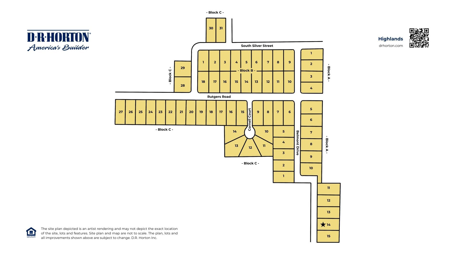 Static Lot Map