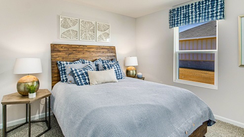 The Lakeside guest bedroom three