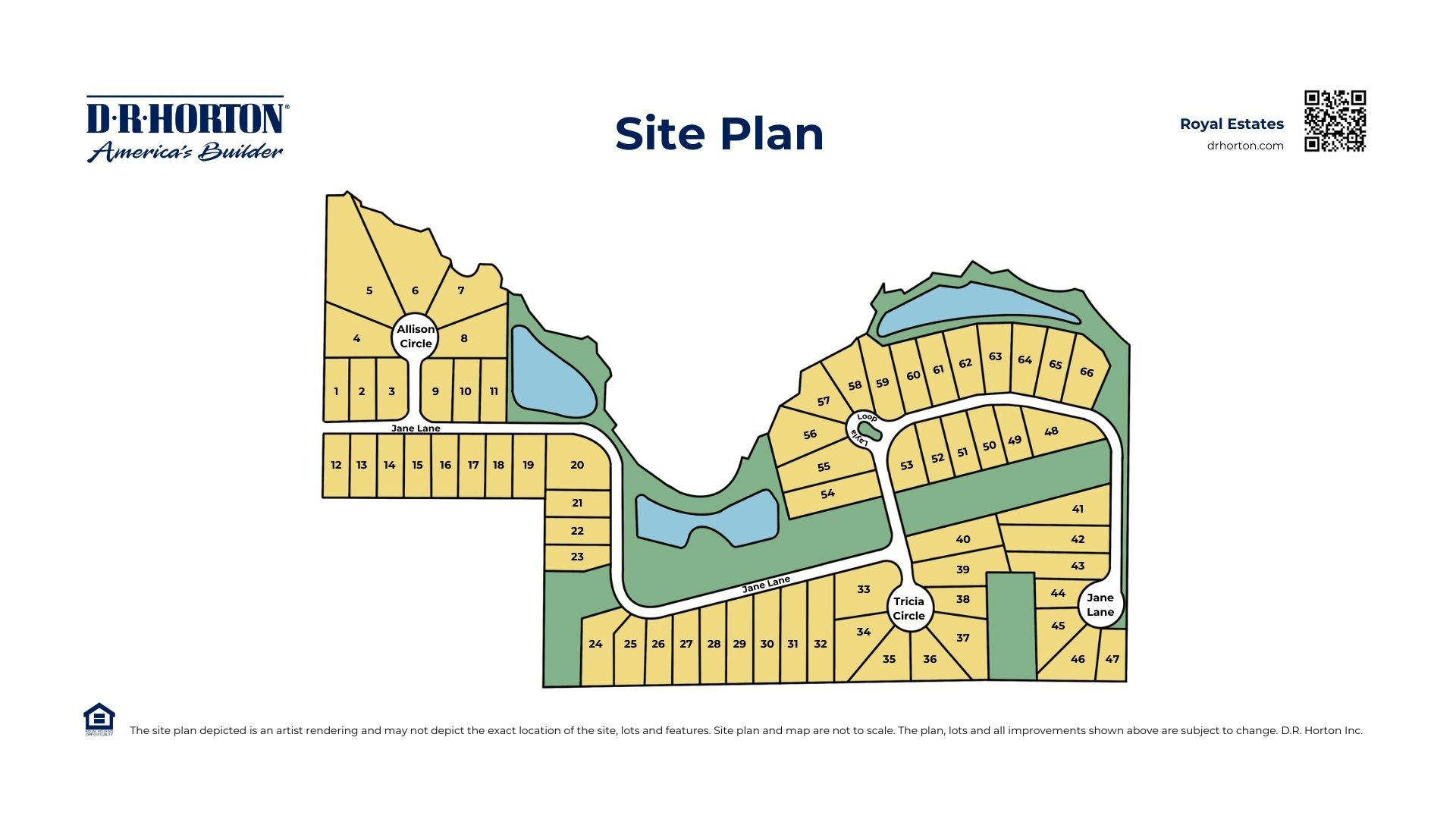 Static Lot Map