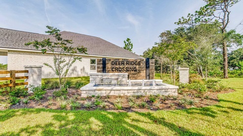 Deer Ridge Crossing Community Sign