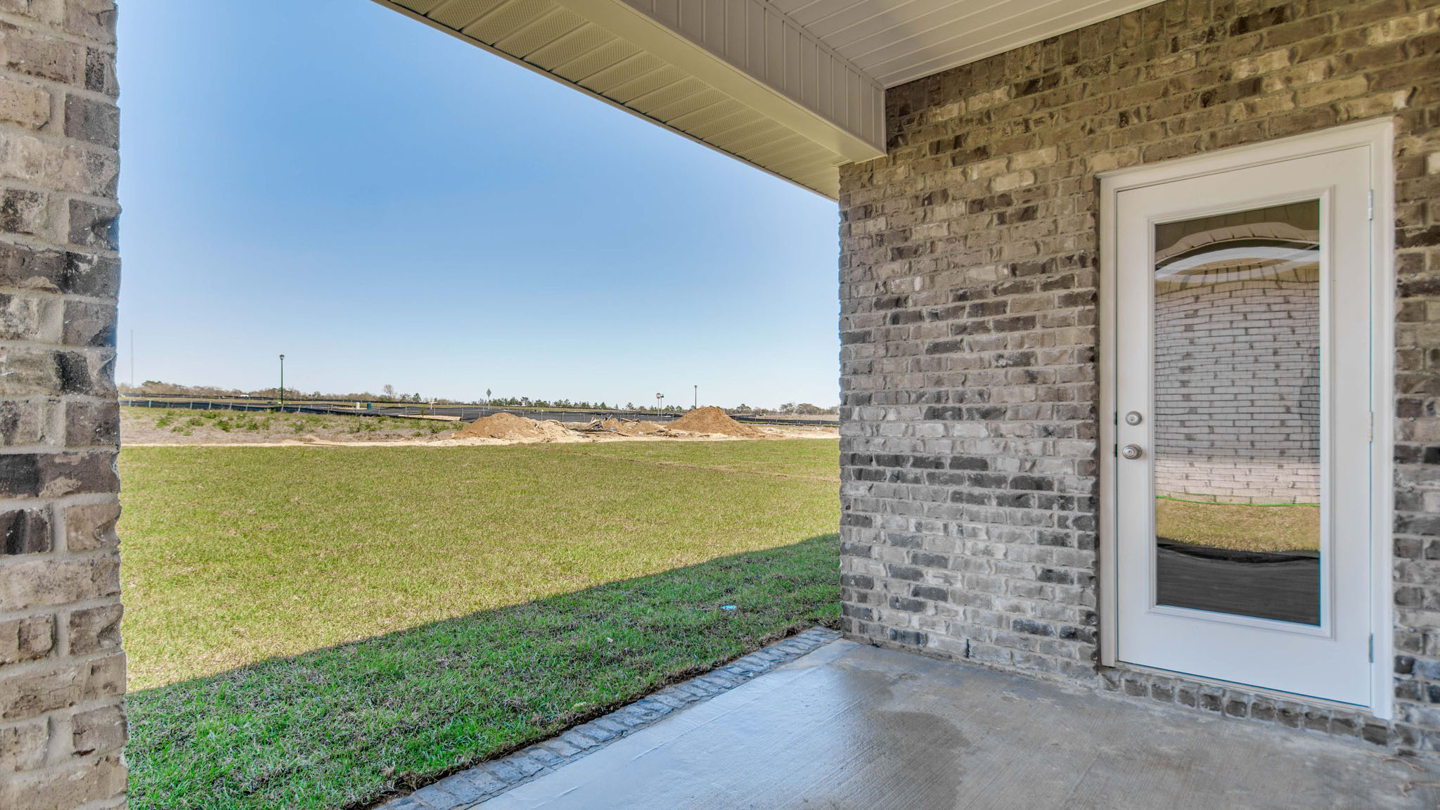 The Lamar with brick exterior