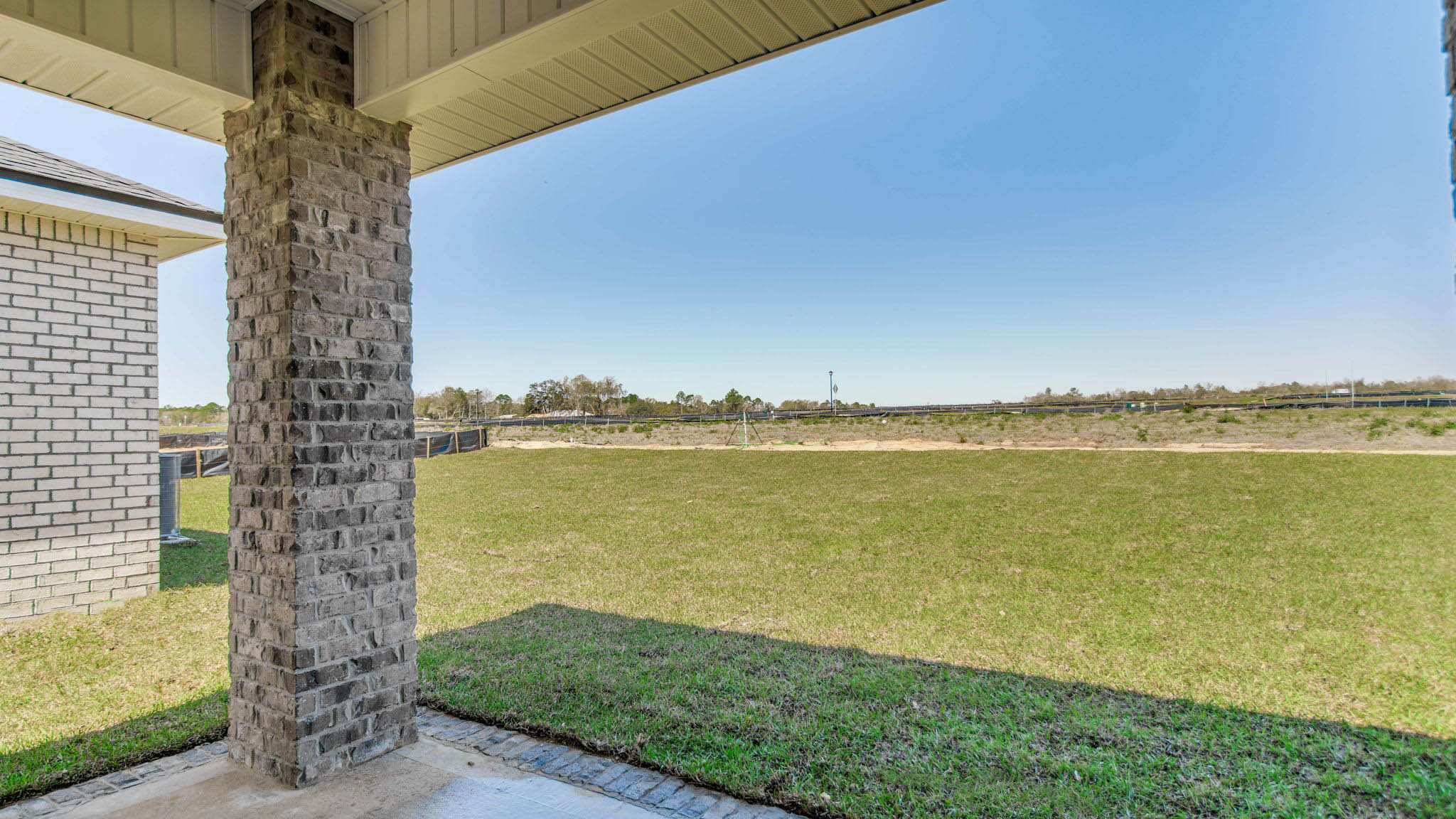 The Lamar with brick exterior