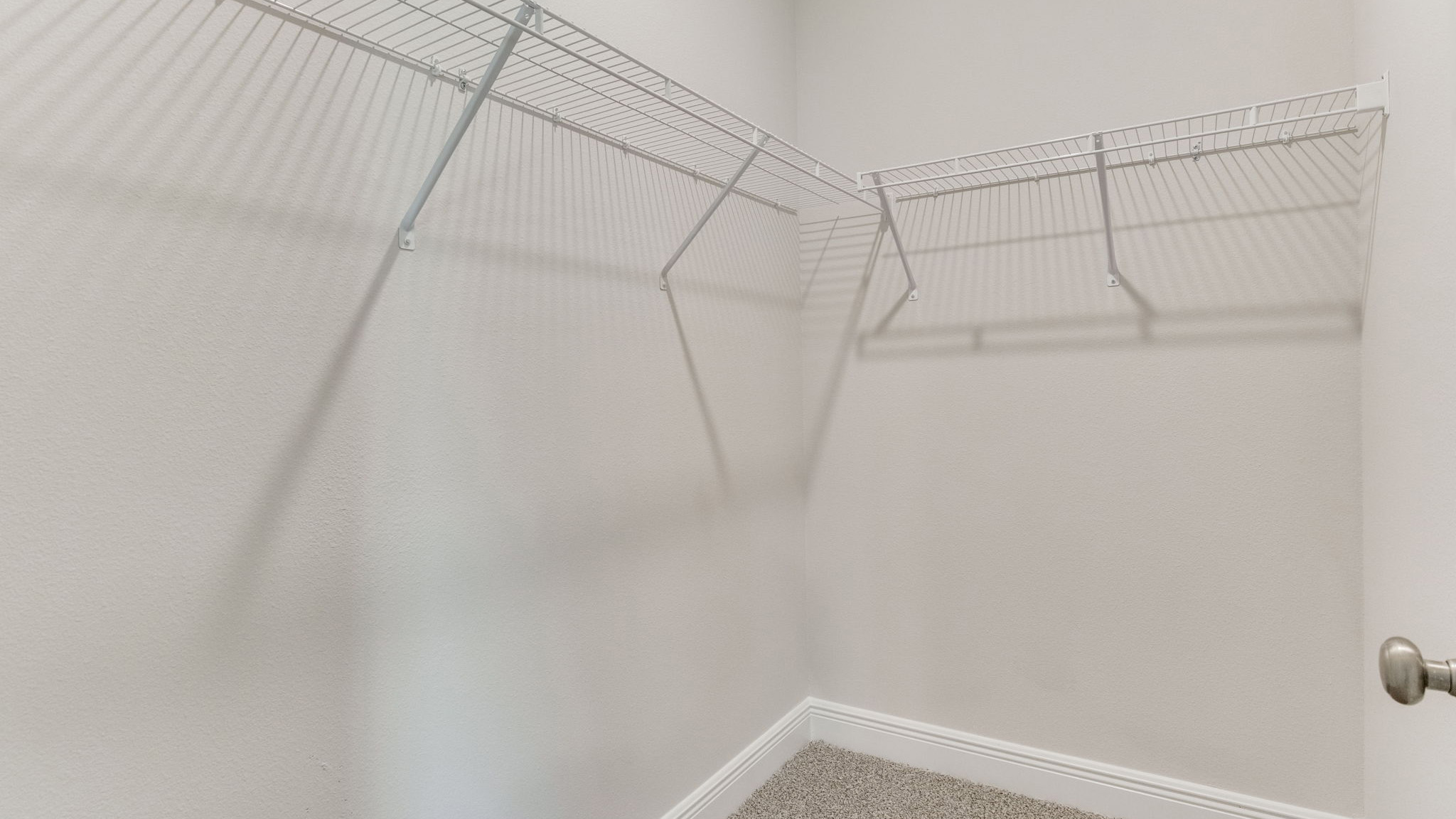 The Camden floorplan primary bedroom closet