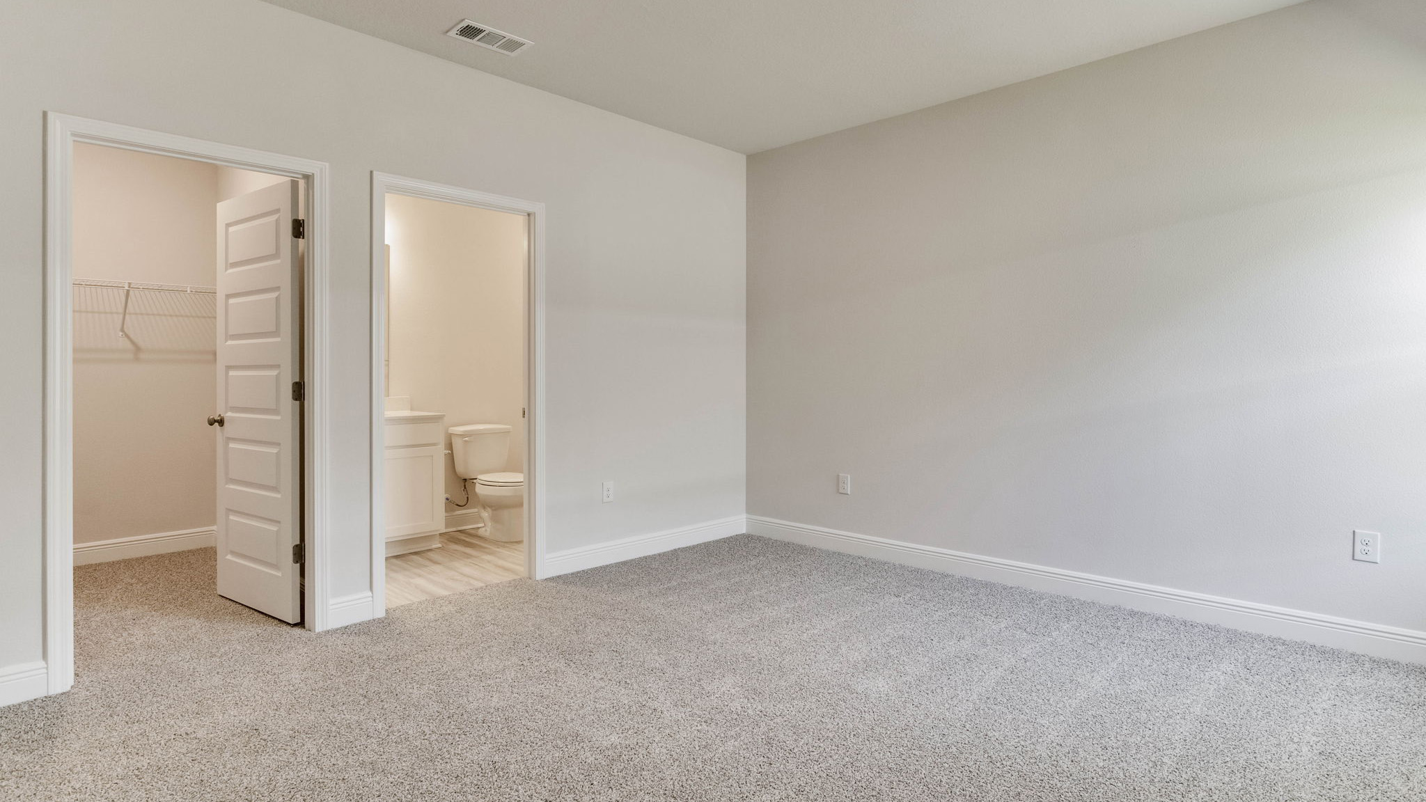 The Camden floorplan guest bedroom