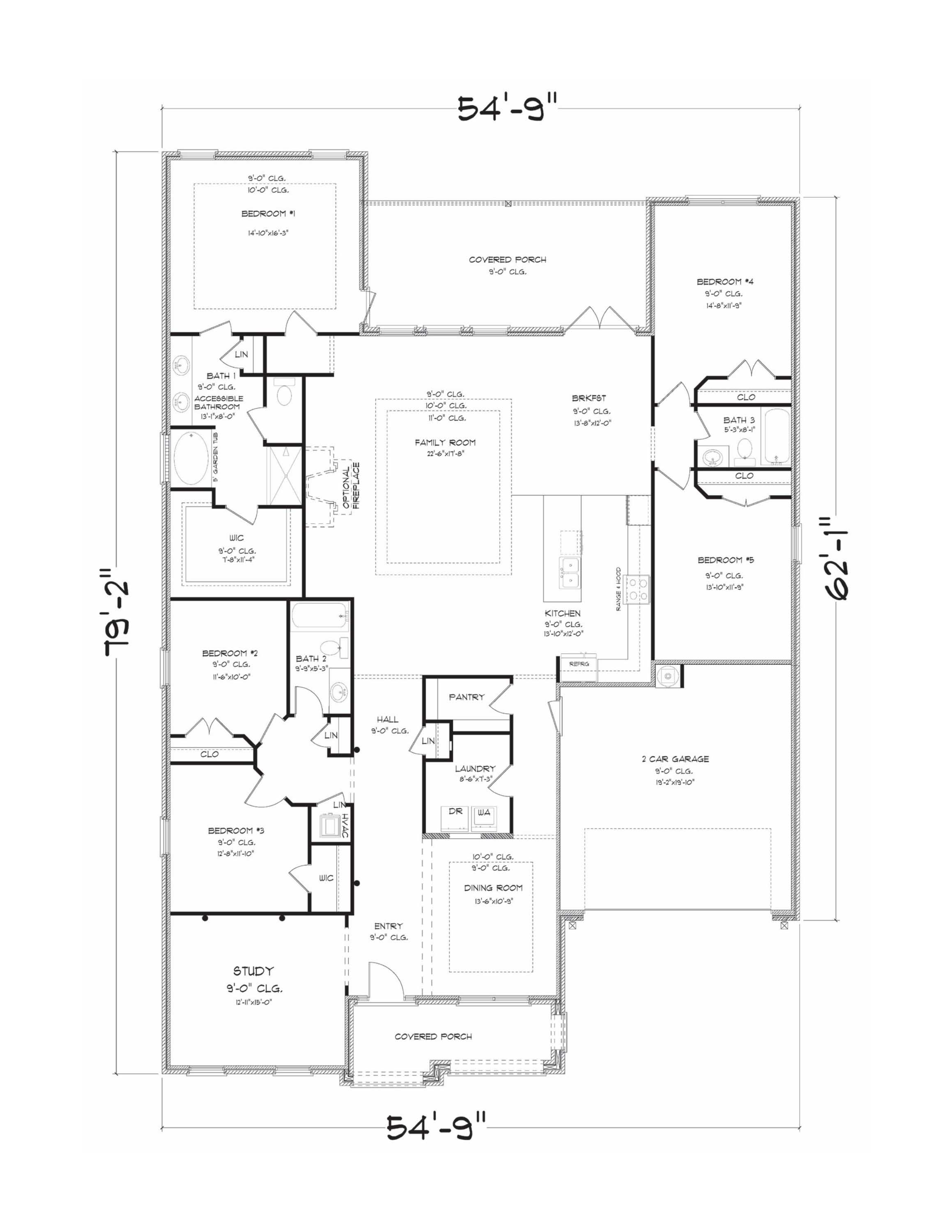 The McKenzie T Floorplan