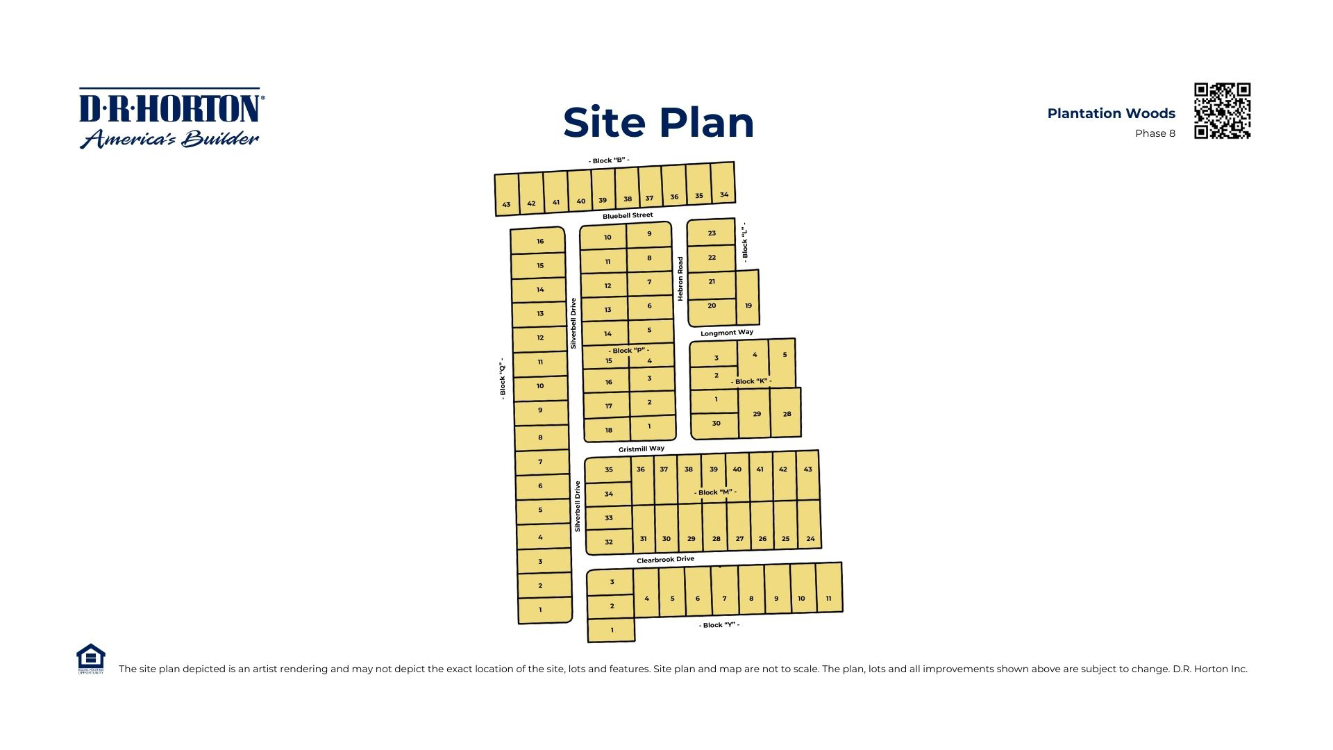 Static Lot Map