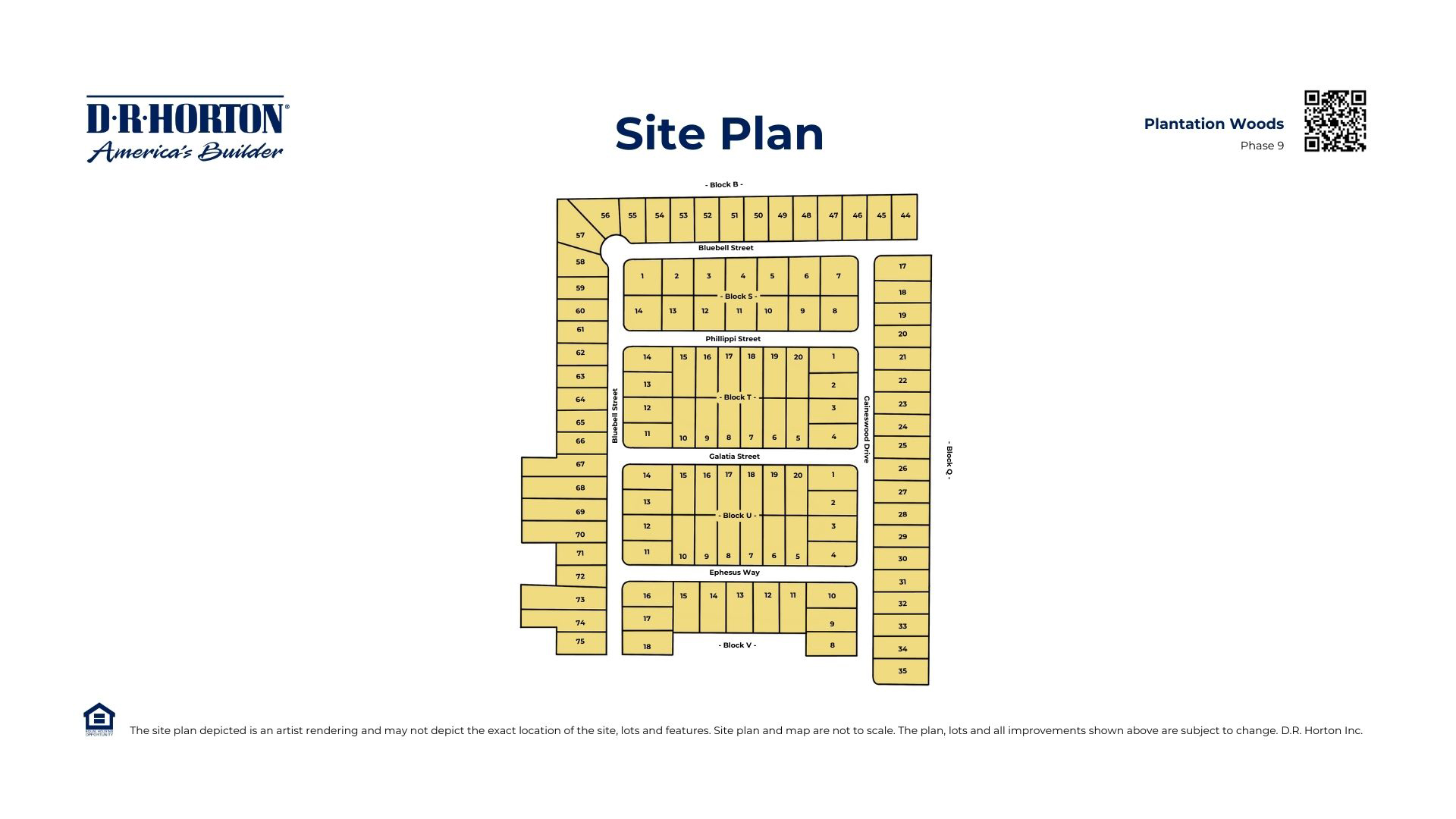 Static Lot Map