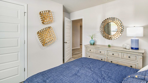 The Cali guest bedroom one