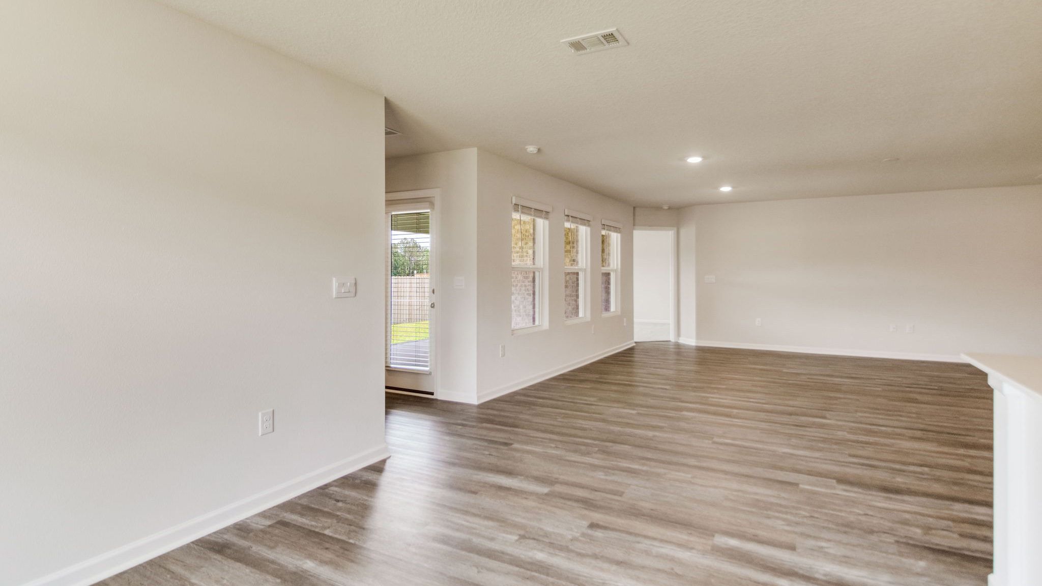 The Sawyer floorplan breakfast nook area