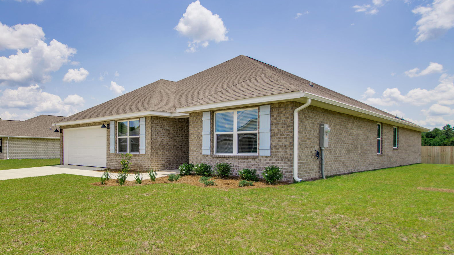 The Sawyer A4 with brick exterior