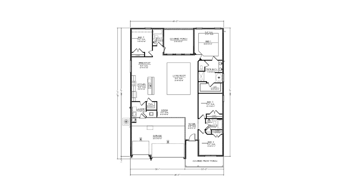 The Destin D Floorplan