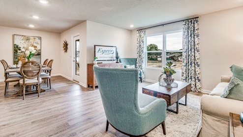 Cali model living room fourth view