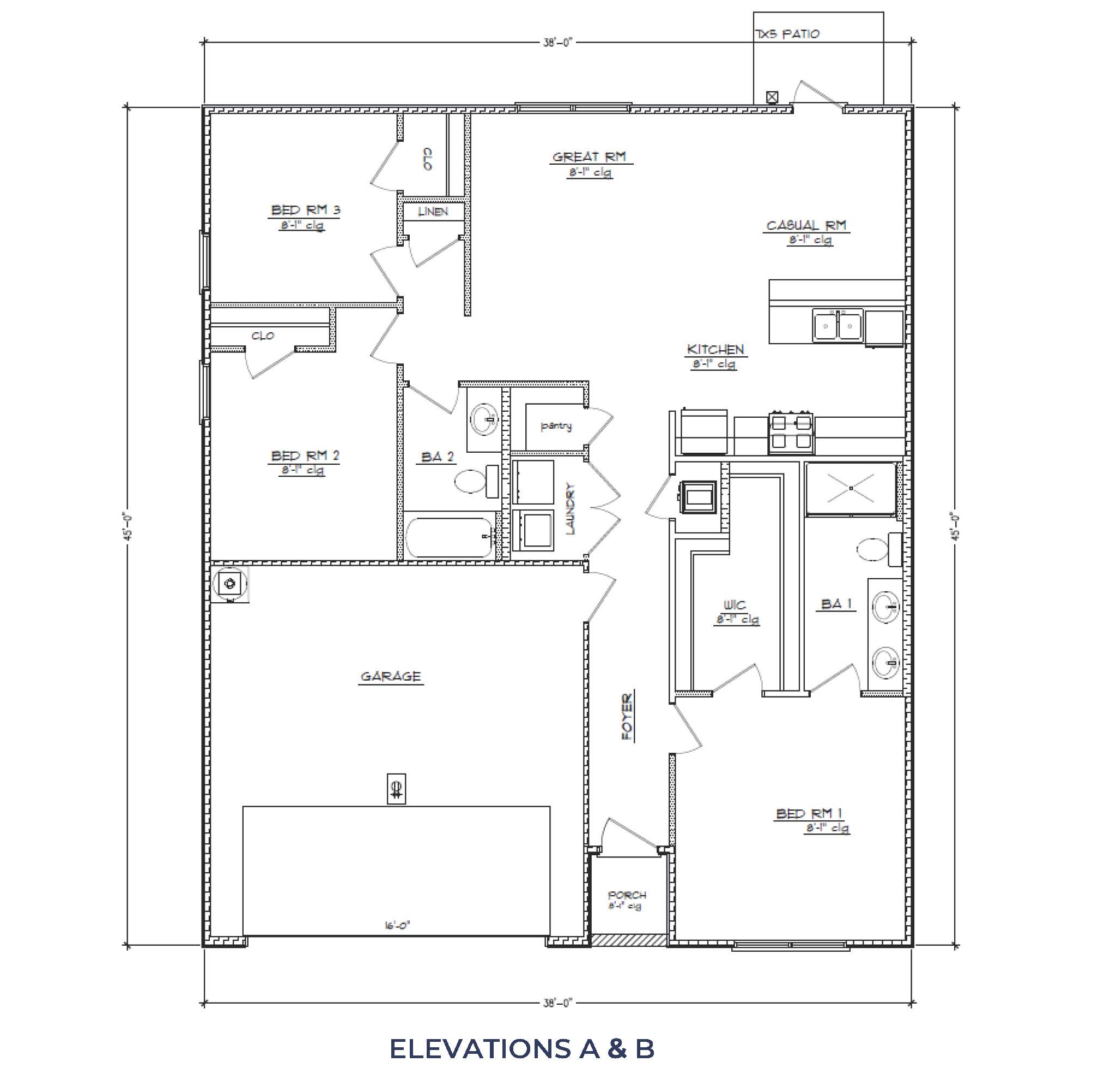 Aldridge Floorplan