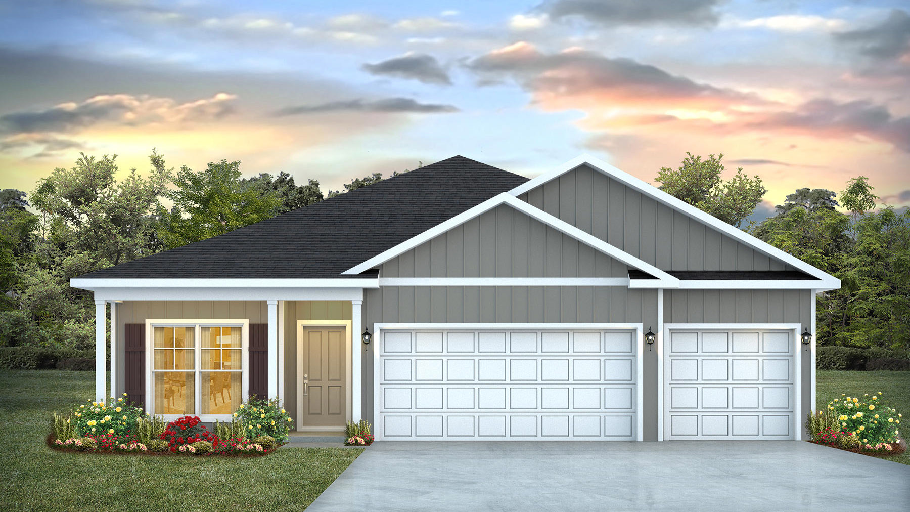 5745 Dearing St exterior