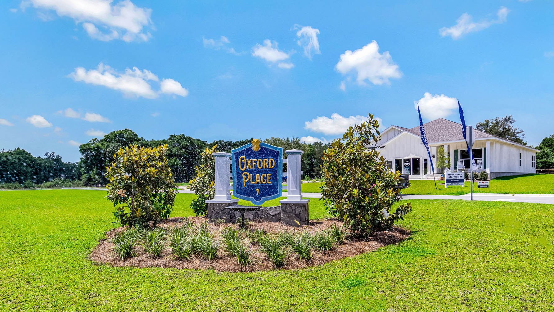 Oxford Place Community Sign