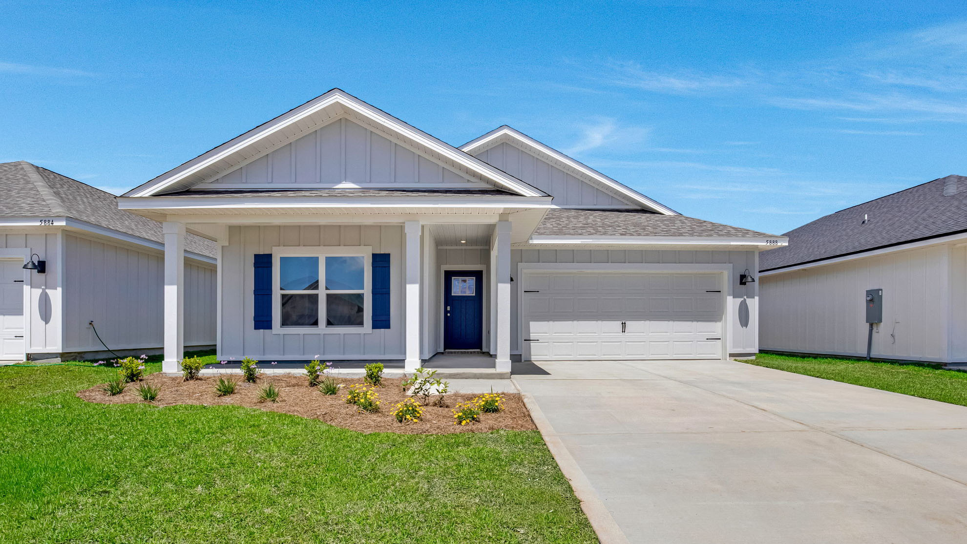 Creekside c8 gray and blue