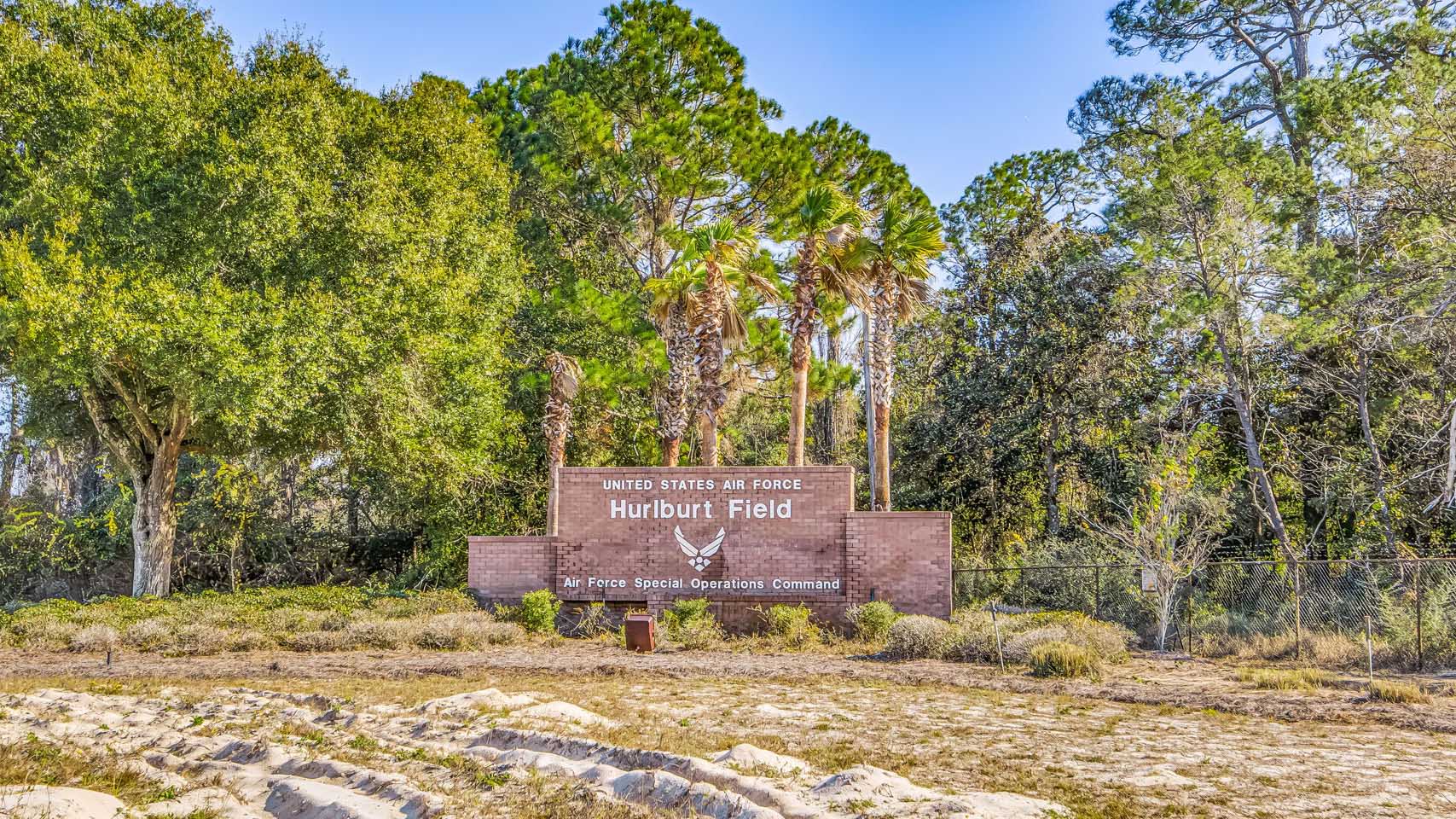 Nearby Hurlburt Field