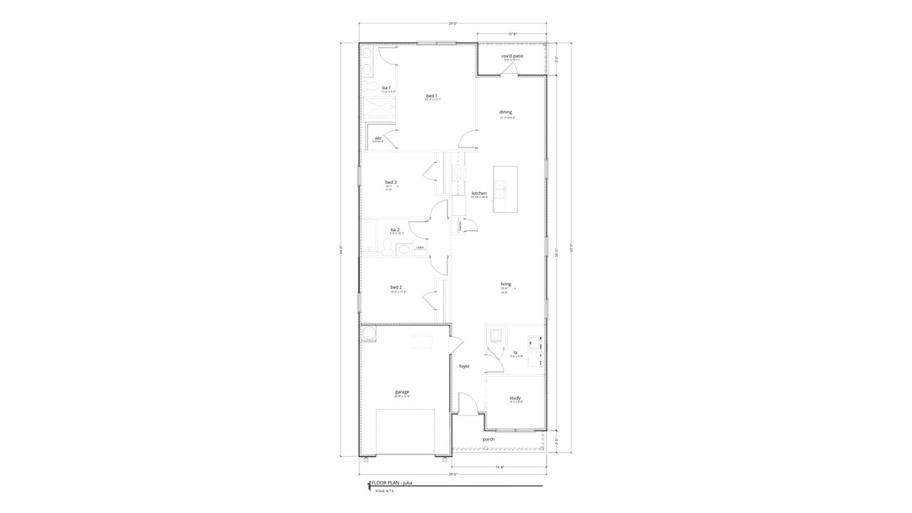 Julia floorplan
