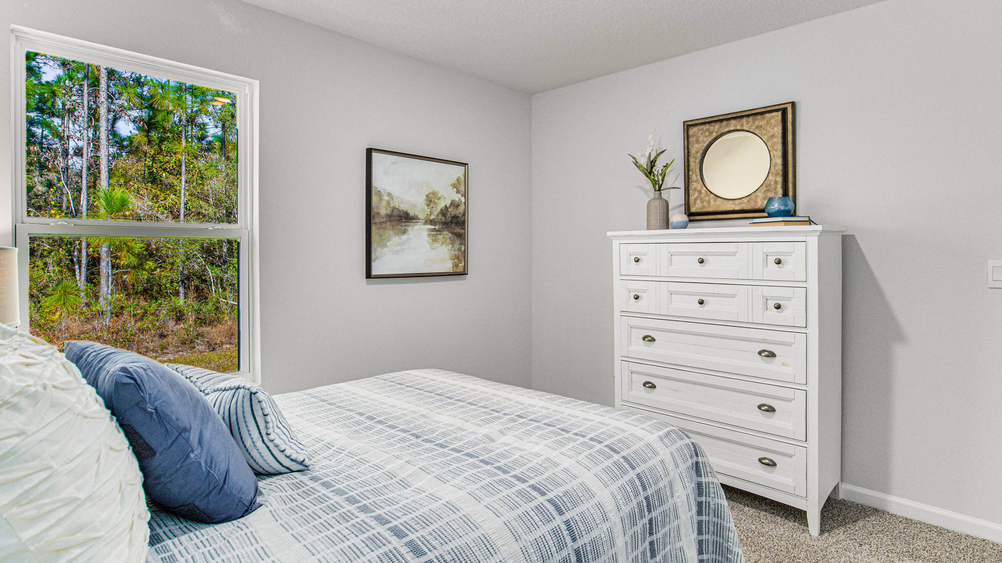 The Cali floorplan guest bedroom one