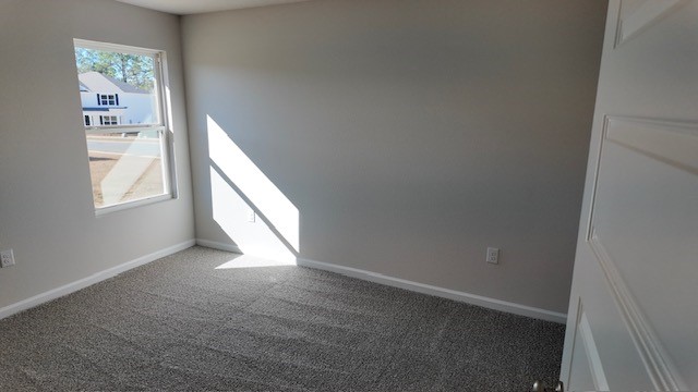 The Lakeside floorplan guest bedroom four with window view