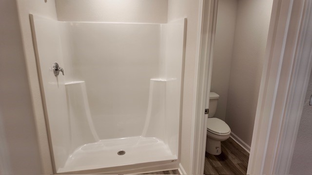 The Lakeside floorplan primary bathroom with shower