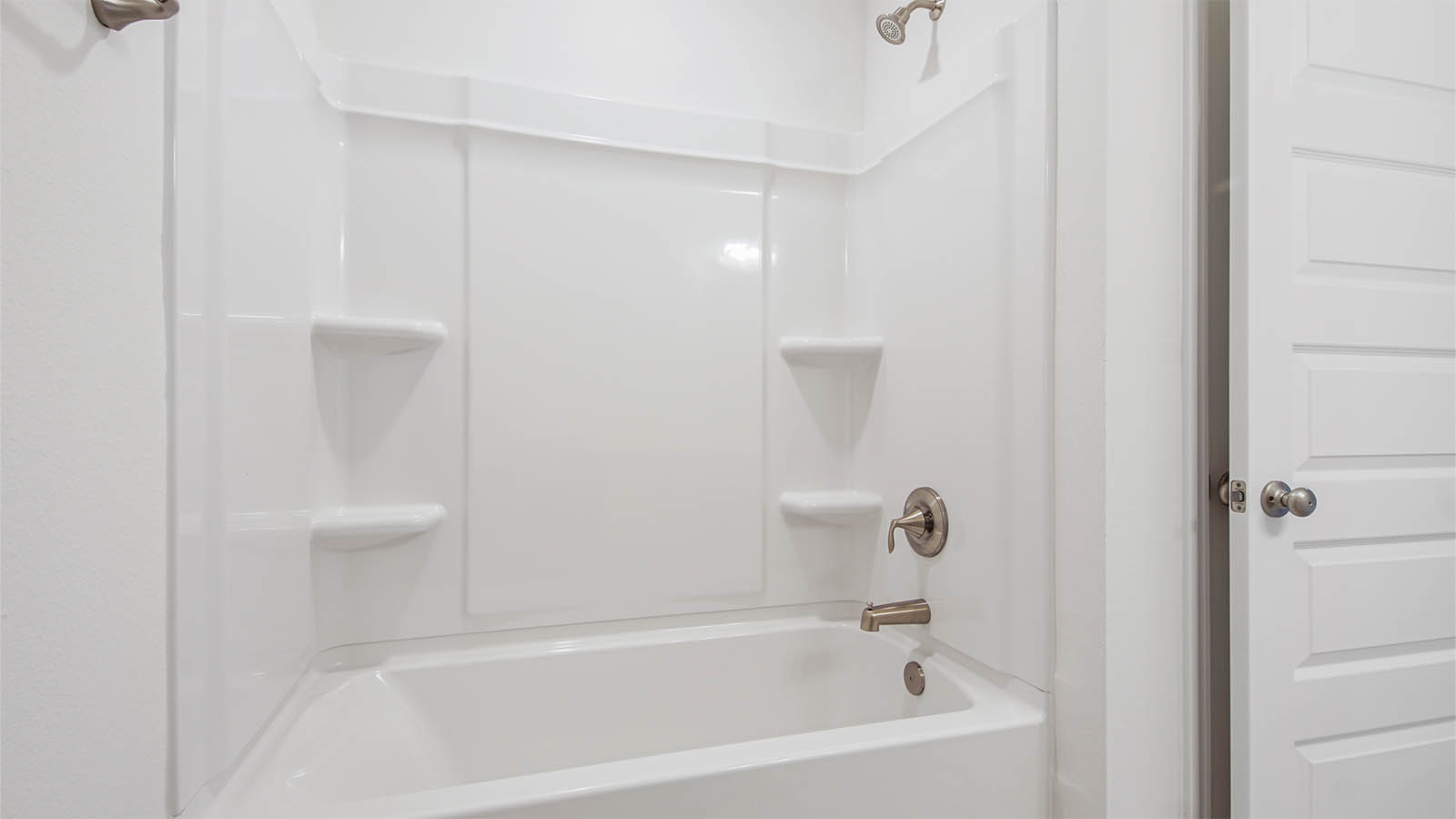 Bathroom shower.